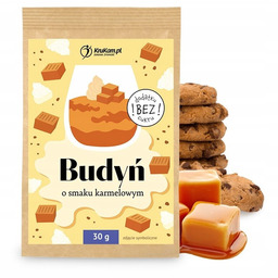 Budyń o smaku karmelowo-ciasteczkowym 30g bez dodatku cukru