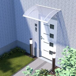 daszek nad drzwiami LANITPLAST LARUS 120/85 biały LG657