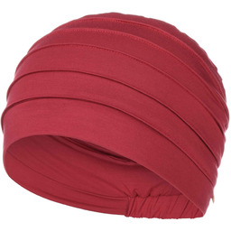 Turban Yoga Uni Bamboo by Christine Headwear, ciemnoczerwony,