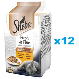 SHEBA saszetka 72 x 50 g Fresh &