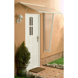 daszek nad drzwiami LANITPLAST MELES 120/85 biały LG655