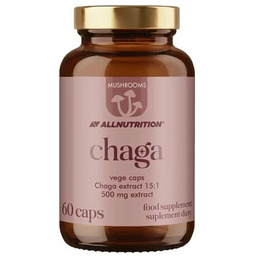 Allnutrition Mushrooms Chaga, 60 kaps.