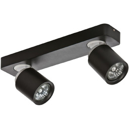Oprawa sufitowa metalowa czarna 2-punktowa AZ0678 z serii