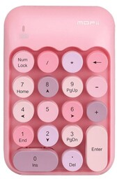 MOFII Bezprzewodowa klawiatura numeryczna X910 (Różowa)