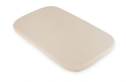 Poofi Prześcieradło do dostawki organic 50x90 Latte
