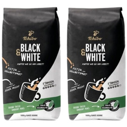 Kawa ziarnista Tchibo Black &amp; White 2x 1kg