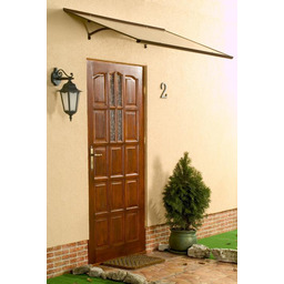 daszek nad drzwiami LANITPLAST MELES 120/85 brązowy LG653