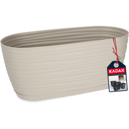 Doniczka na kwiaty owalna 27 x 12 cm,