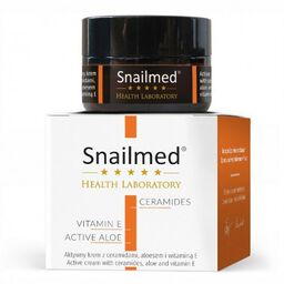Snailmed Aktywny krem z ceramidami, aloesem oraz witaminami