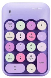 MOFII Bezprzewodowa klawiatura numeryczna X910 (Fioletowa)
