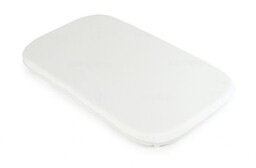 Poofi Prześcieradło do dostawki organic 50x90 Śmietanka