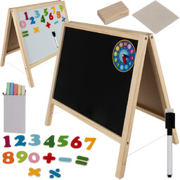 Tablica kredowa, magnetyczna 40 x 40 cm Montessori