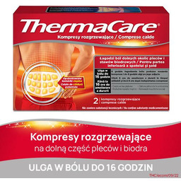 ThermaCare Kompresy rozgrzewające na dolne okolice pleców