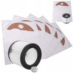 Worki flizelinowe Filtr ZMYWALNY do KARCHER NT 22/1