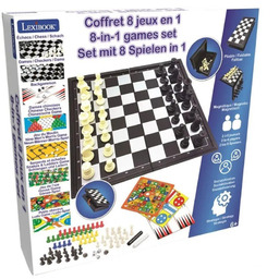 Gry Planszowe Magnetyczne 8W1 Lexibook Jgm800