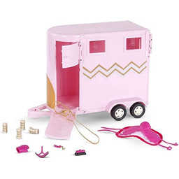 Lori LO37077Z przyczepa dla koni (różowa i złota)