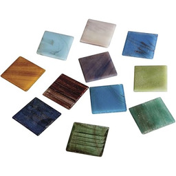 Rayher Szklane kamienie mozaikowe "ArtDecor" Deluxe, mieszanka kolorowa,