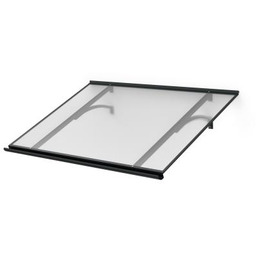 daszek nad drzwiami LANITPLAST MELES 160/85 antracyt LG2180