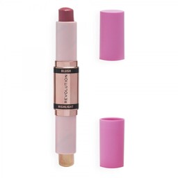 REVOLUTION Blush & Highlight Stick Róż i Rozświetlacz