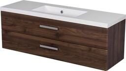 Szafka łazienkowa orzech 120 cm FOKUS NEW