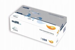 RZ-LATEX - Rękawice lateksowe diagnostyczne - pudrowane, easyCARE