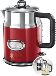 Russell Hobbs 21670-70 Retro Ribbon Czajnik Elektryczny, Stal