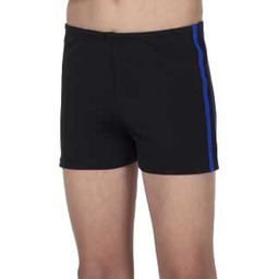 Fashy kąpielówki chłopięce, czarno-niebieskie, 164, 24008