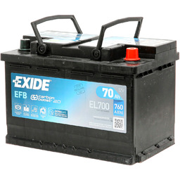 EXIDE EL700 Akumulator Pojemność akumulatora: 70Ah