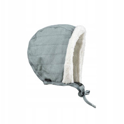 Elodie Details Czapka Winter Bonnet -Pebble Green 1-2