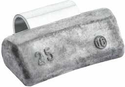 Ciężarki nabijane Pb do felg aluminiowych 25g -