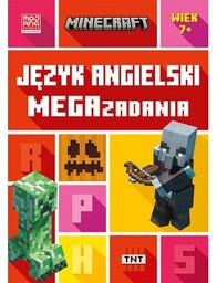 Harpercollins Książka z zadaniami Minecraft Język angielski Megazadania