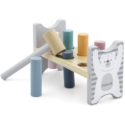 Viga Toys VIGA PolarB Drewniana Ławeczka Przebijanka Wbijanka