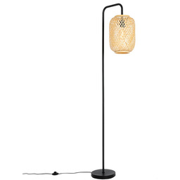 Inteligentna lampa podłogowa bambusowa z WiFi ST64 -