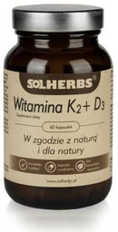 Witamina K2+D3 SOLHERBS