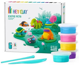 Hey Clay - Egzotyczne zwierzęta - TM Toys