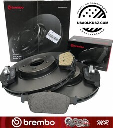Przednie klocki + tarcze hamulcowe brembo 320mm Ford