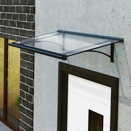 daszek nad drzwiami LANITPLAST SAMBA 160/54 antracyt LG2762