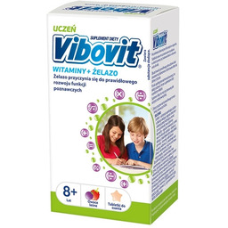 Vibovit Uczeń Witaminy + Żelazo x30 tabletek