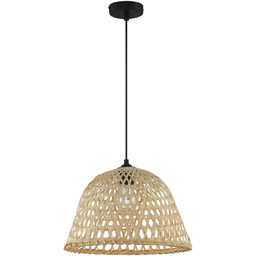 Lampa wisząca DAVID naturalny bambus Ø35cm 1xE27 8421797802158