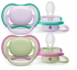 AVENT Ultra Air Smoczek uspokajający ortodontyczny 0-6m SCF085/24,