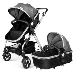 Wózek 2 w 1 dla dzieci niemowląt Besrey