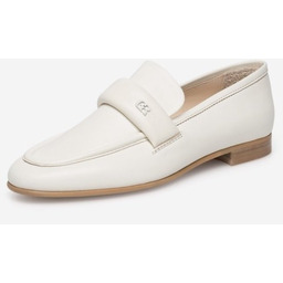 Gino Rossi Lordsy skórzane damskie półbuty beżowe rozmiar