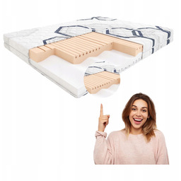 Materac 80x190 piankowy młodzieżowy wysokoelastyczny Hilding Breakdance