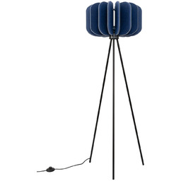 Lumes Granatowa lampa podłogowa Z3-D92