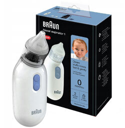 Braun BNA100, elektryczny aspirator do nosa