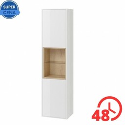 Słupek 40x160x32cm, Biały/Dąb Tuto / WYPRZEDAŻ - wysyłka