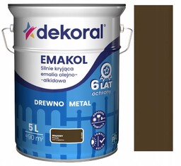 Emakol Strong Emalia Do Drewna I Metalu Brązowy