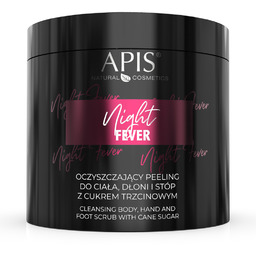 APIS NIGHT FEVER OCZYSZCZAJĄCY PEELING DO CIAŁA, DŁONI