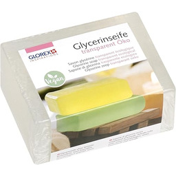 GLOREX 6 1600 121 ekologiczne mydło glicerynowe, przezroczyste