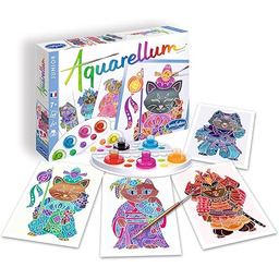 Sentosphère zestaw do malowania akwarelowego dla dzieci, motyw